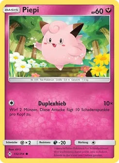 Piepi, Kräfte im Einklang Nº 132 Normal