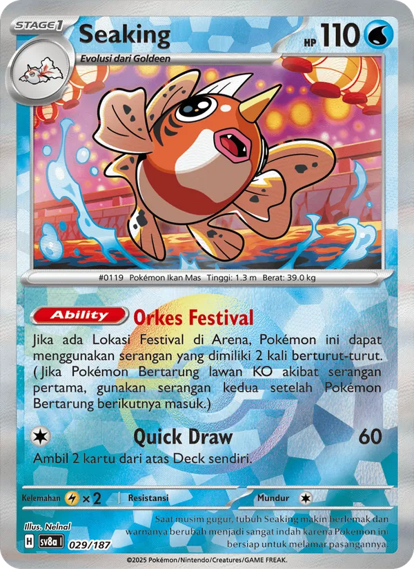 Seaking, Festival Terastal ex No. 029
