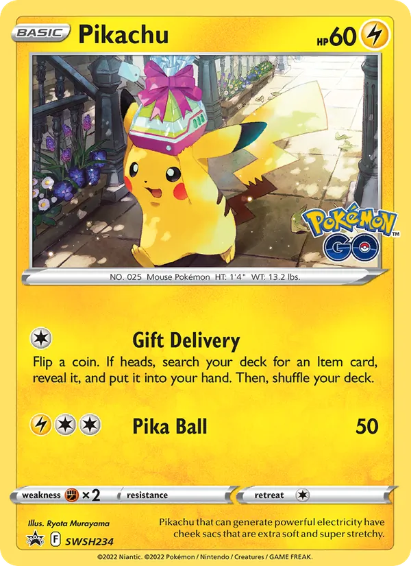 Pikachu, SWSH Black Star Promos No. SWSH234
