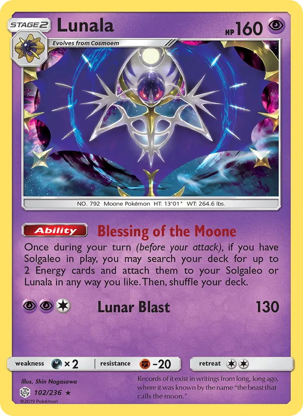 Lunala, Cosmic Eclipse No. 102