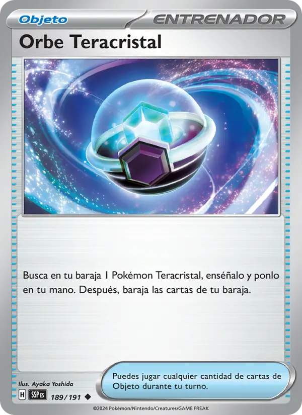 Orbe Teracristal, Chispas Fulgurantes No. 189