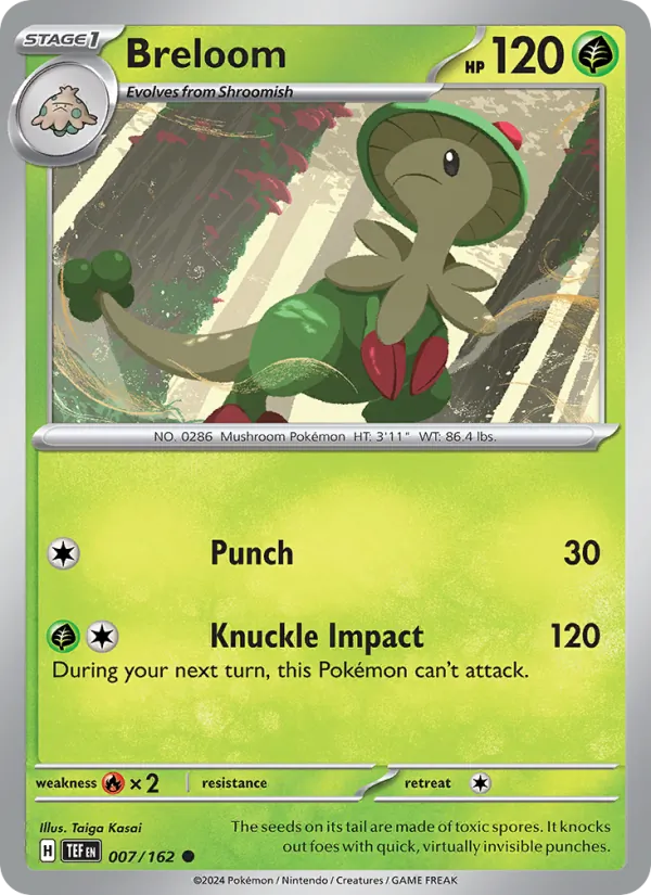 Breloom, Temporal Forces No. 007