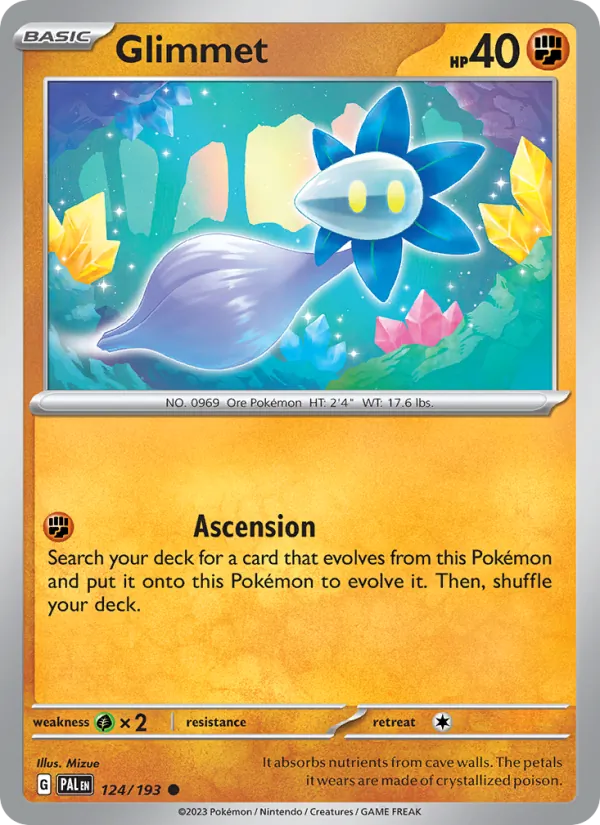 Glimmet, Paldea Evolved No. 124