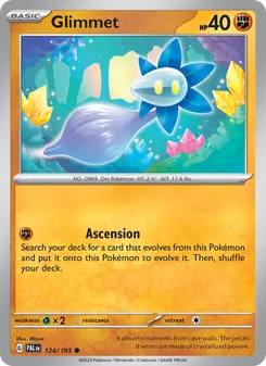 Glimmet, Paldea Evolved No. 124 Normal