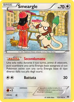 Smeargle, Turbo Blitz Nº 123 Normal