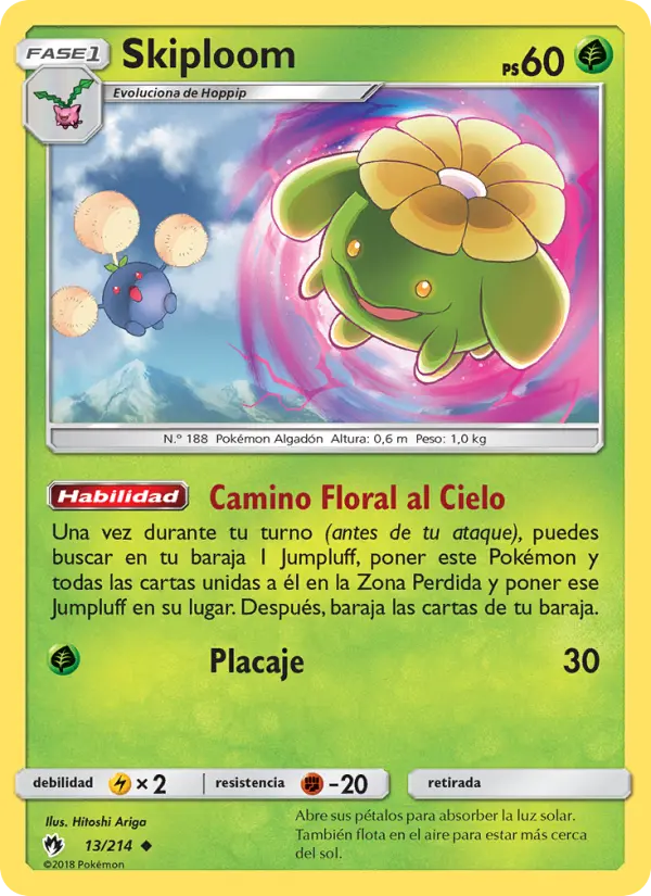 Skiploom, Truenos Perdidos No. 13