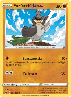 Farfetch'd di Galar, Fragore Ribelle No. 94 Normal