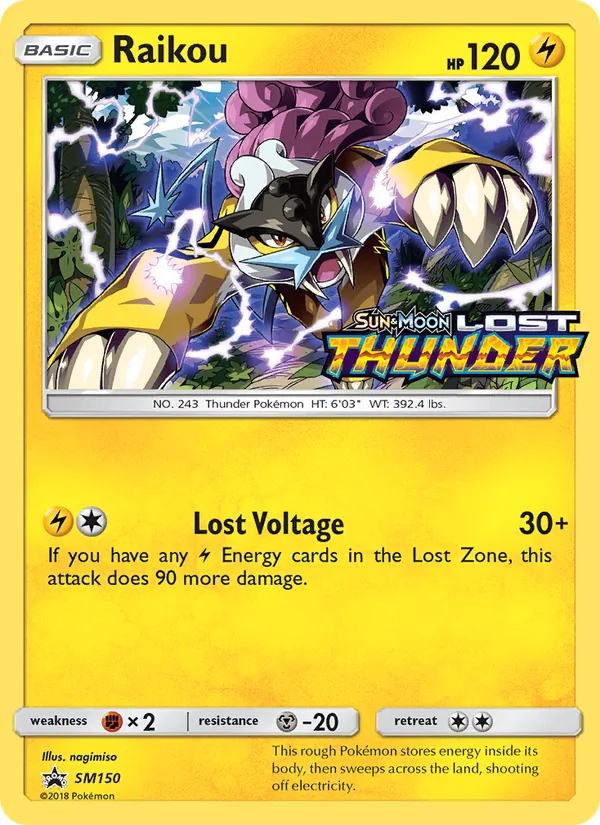 Raikou, SM Black Star Promos No. SM150