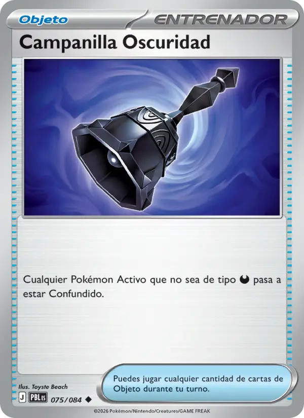 Campanilla Oscuridad, Oscuridad Absoluta Nº 075