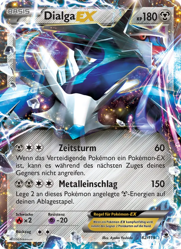 Dialga EX, Phantomkräfte No. 62