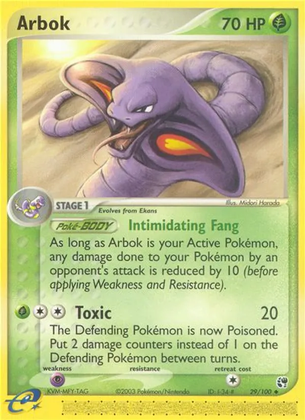 Arbok, Sandstorm No. 29