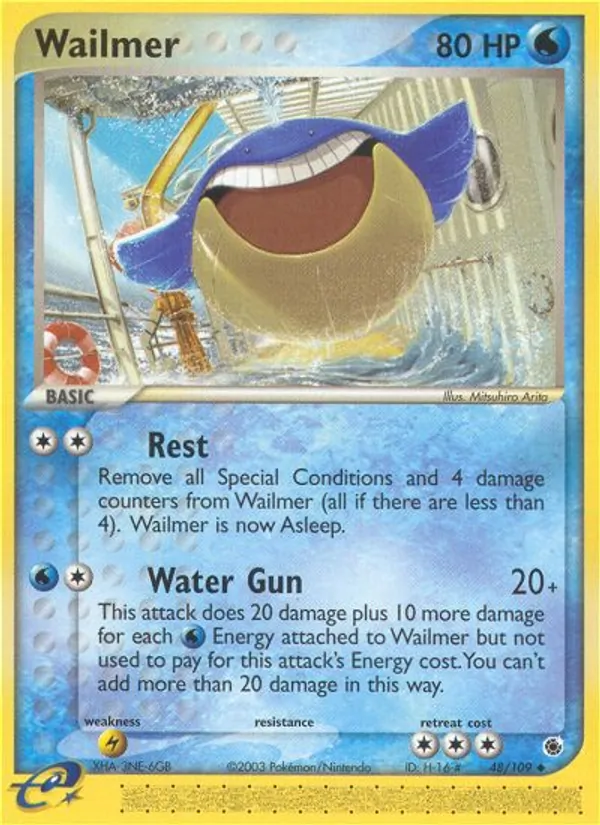 Wailmer, Ruby & Sapphire No. 48