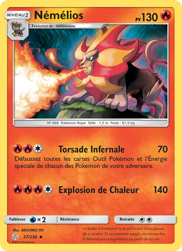 Némélios, Éclipse Cosmique Nº 37