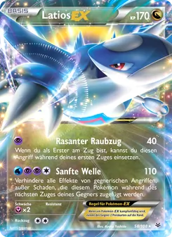 Latios EX, Drachenleuchten Nº 58 Normal