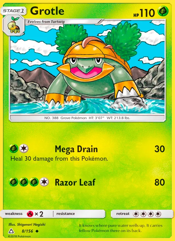 Grotle, Ultra Prism No. 8