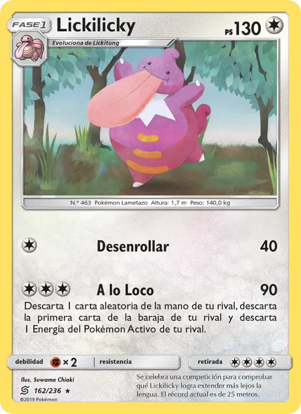 Lickilicky, Mentes Unidas No. 162