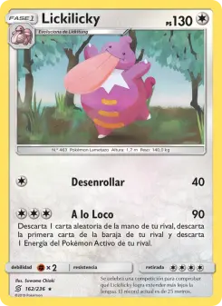 Lickilicky, Mentes Unidas No. 162 Normal