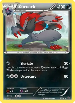 Zoroark, Nuove Forze No. 67 Normal