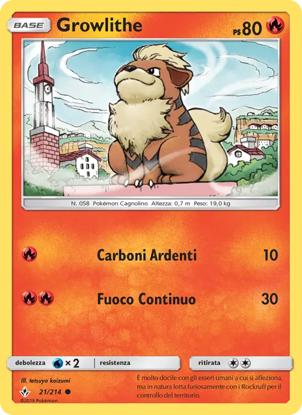 Growlithe, Legami Inossidabili No. 21