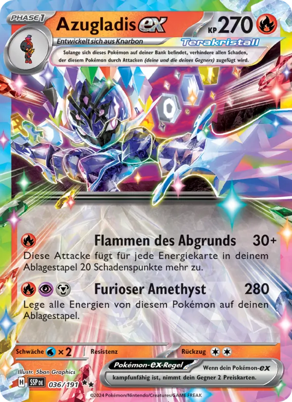 Azugladis-ex, Stürmische Funken No. 036