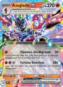 Azugladis-ex, Stürmische Funken No. 036 Holo