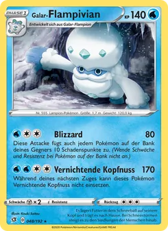 Galar-Flampivian, Clash der Rebellen No. 48 Normal