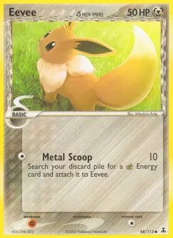 Eevee δ, Delta Species Nº 68 Normal