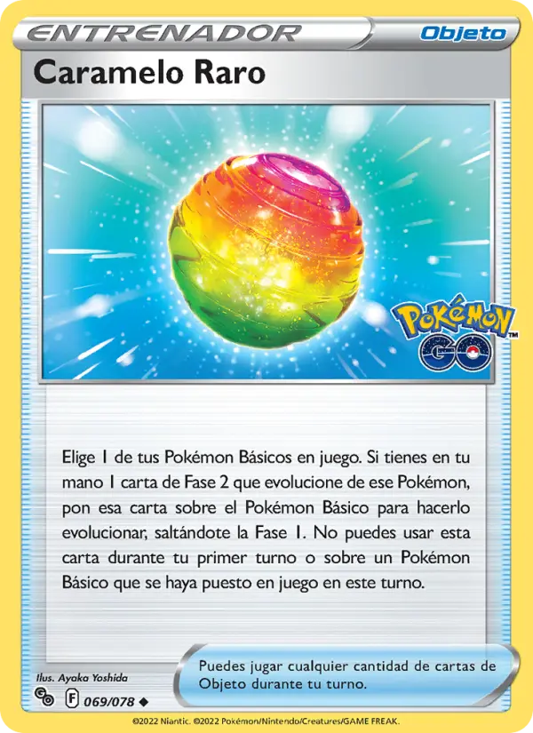 Caramelo Raro, Pokémon GO No. 069