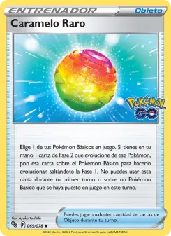 Caramelo Raro, Pokémon GO Nº 069 Normal