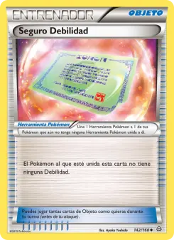 Seguro Debilidad, Duelos Primigenios Nº 142 Normal