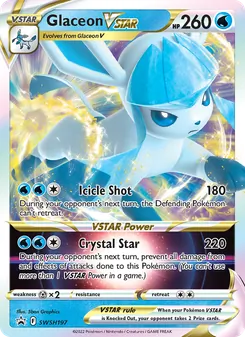 Glaceon VSTAR, SWSH Black Star Promos Nº SWSH197 Normal