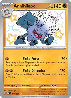 Annihilape, Destinos de Paldea No. 171 Holo