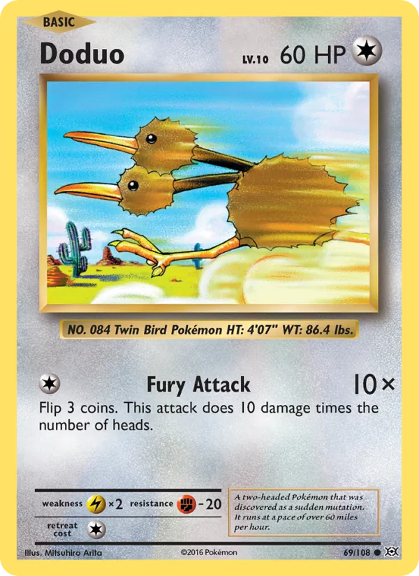 Doduo, Evolutions No. 69