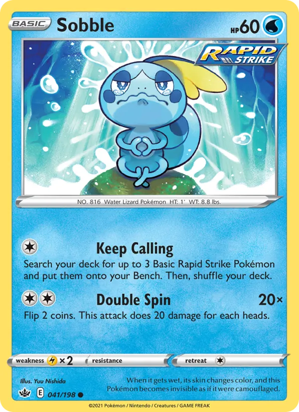 Sobble, Chilling Reign No. 41
