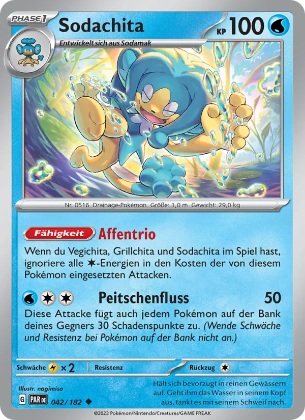 Sodachita, Paradoxrift Nº 042