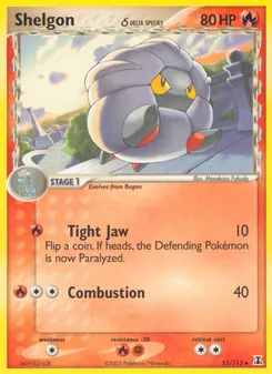 Shelgon δ, Delta Species Nº 53 Normal