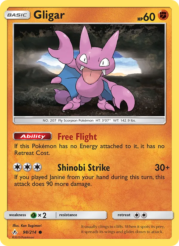 Gligar, Unbroken Bonds No. 98