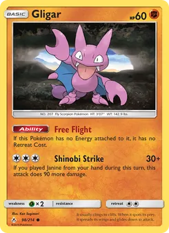 Gligar, Unbroken Bonds No. 98 Normal