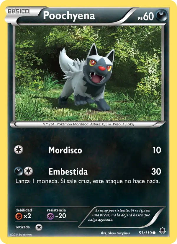 Poochyena, Fuerzas Fantasmales No. 53