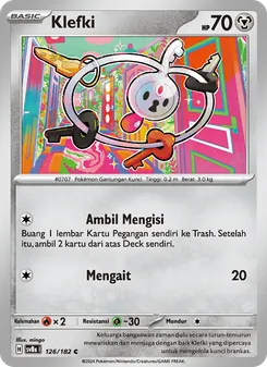 Klefki, Kilat Rasi No. 126 Normal