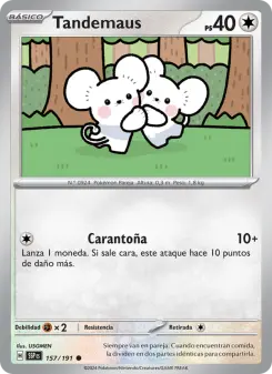 Tandemaus, Chispas Fulgurantes No. 157 Normal