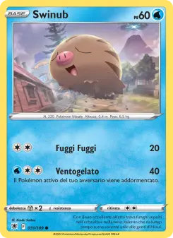 Swinub, Lucentezza Siderale Nº 031 Normal