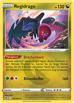 Regidrago, Astralglanz Nº 118 Normal