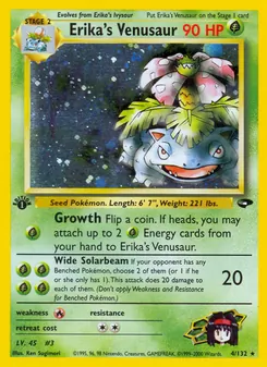 Erika's Venusaur, Gym Challenge No. 4