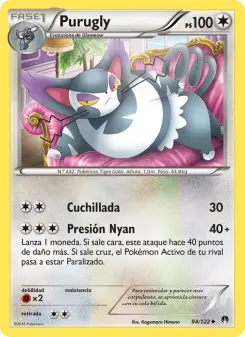 Purugly, TURBOLímite No. 94 Normal