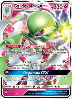 Gardevoir GX, Ombre Infuocate No. 93 Holo