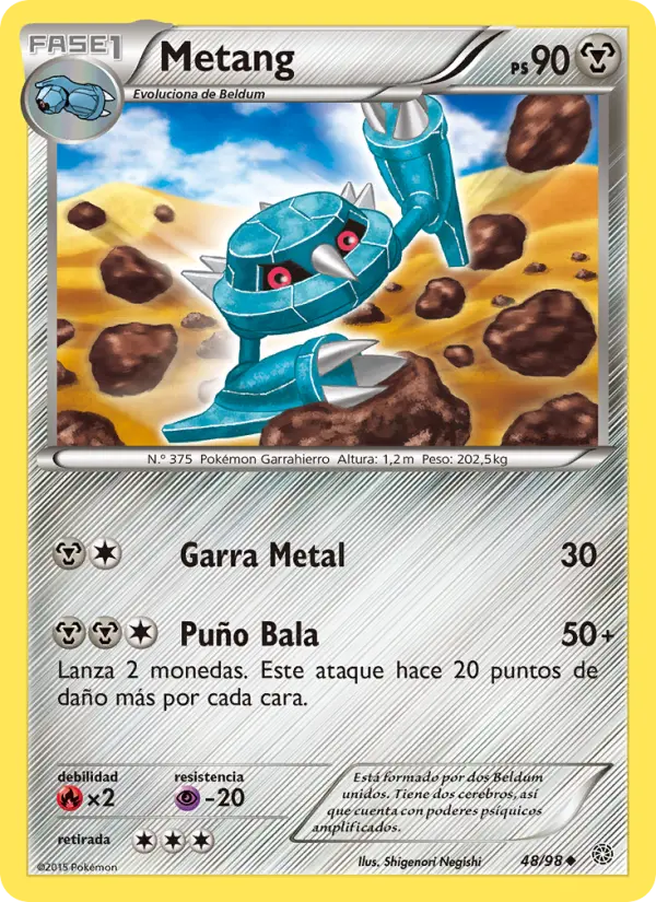 Metang, Antiguos Orígenes No. 48