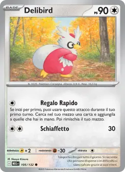 Delibird, Megaevoluzione Nº 105 Normal