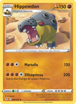 Hippowdon, Evoluzioni Eteree Nº 85 Normal