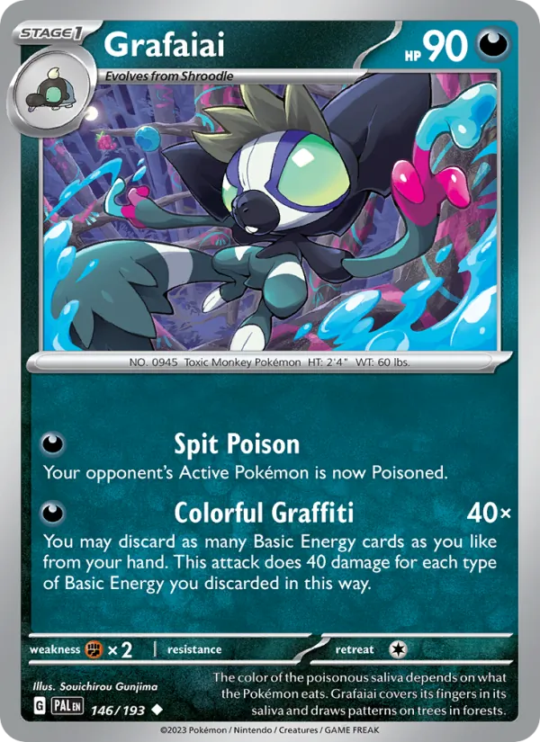 Grafaiai, Paldea Evolved Nº 146